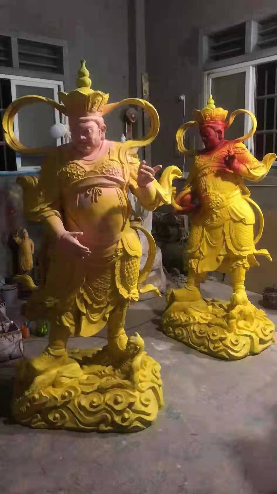 70999新彩网四大天王贴金缘起